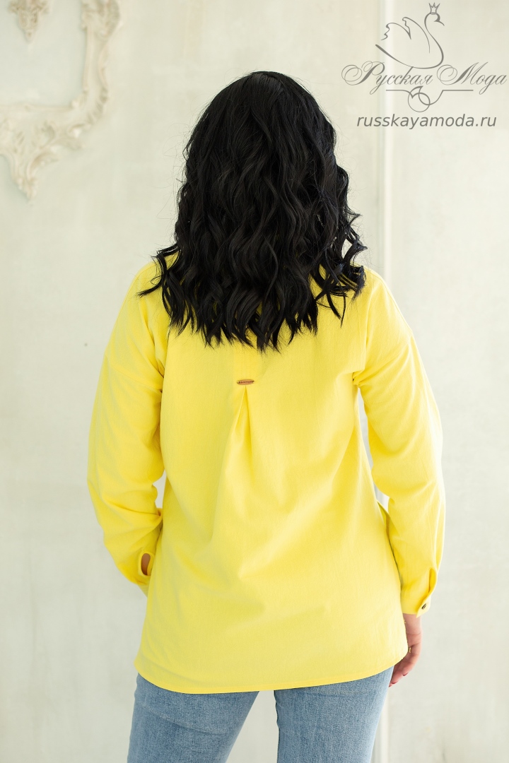 модель Леона жёлтый вид сзади
